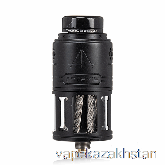 Vape Disposable Thunderhead Creations Artemis V2 Top Coiler 25mm RDTA Matte Black